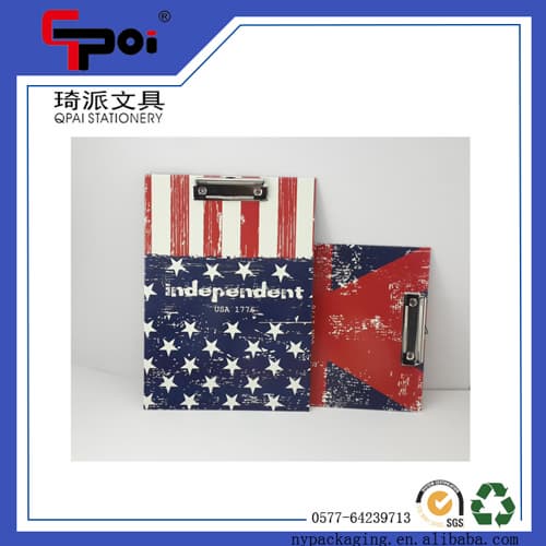 A4 PP Stationery  Patterned Document Report Strong Clipboard